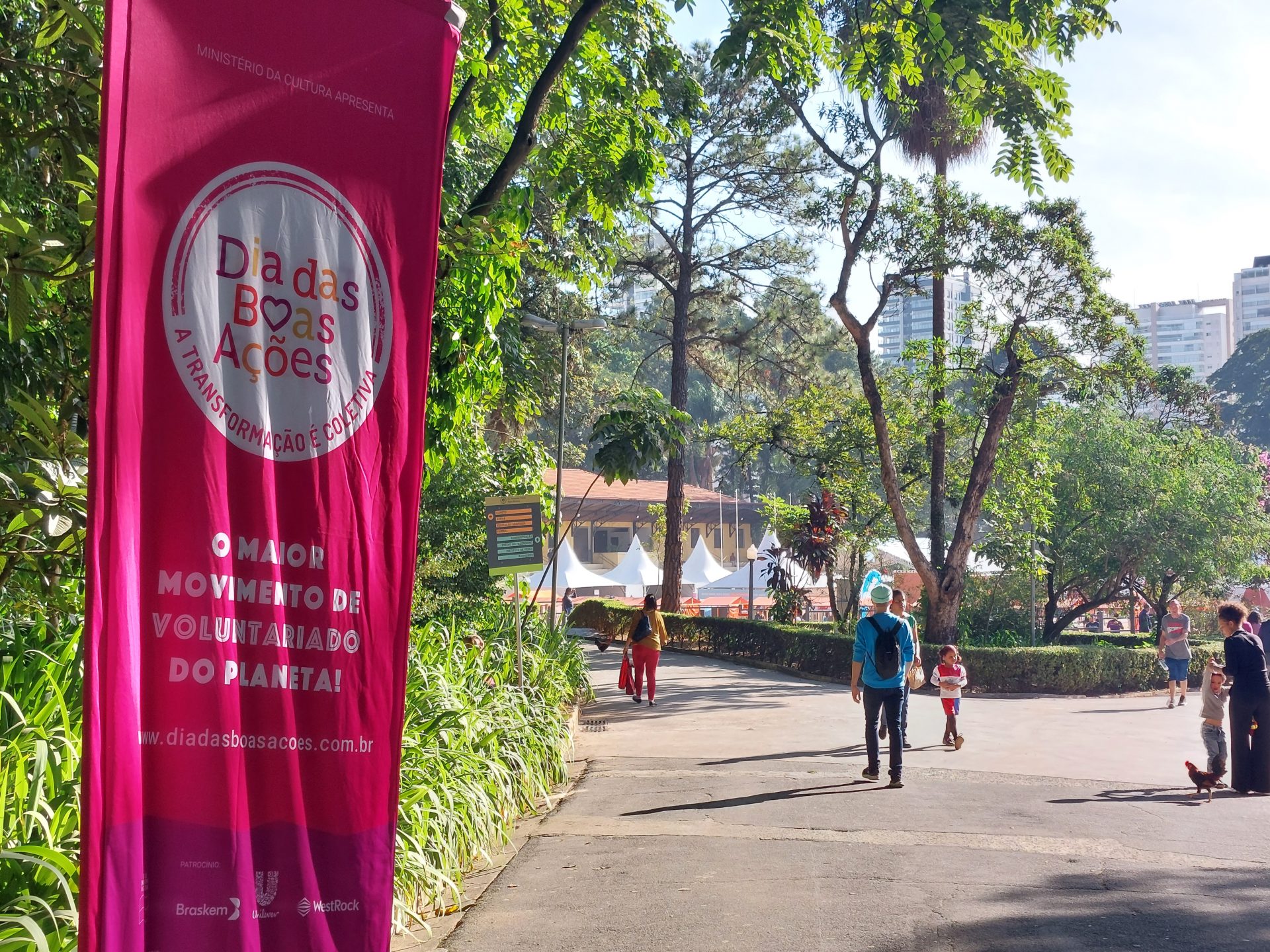 Dia das Boas Ações: Fundo Brasil reforça cultura de doação em evento em parque paulistano