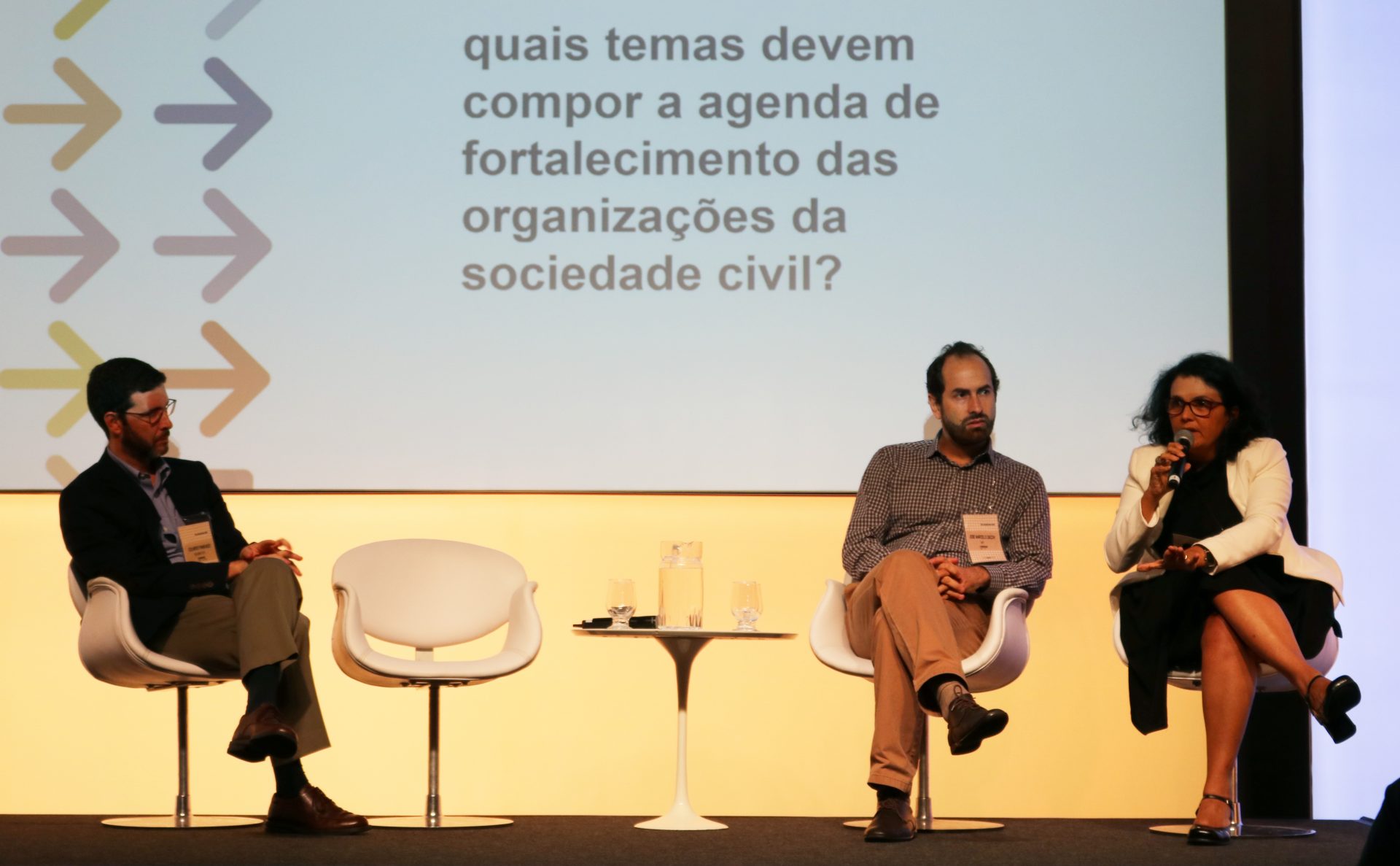 No GIFE, coordenadora do Fundo Brasil defende apoio à sociedade civil
