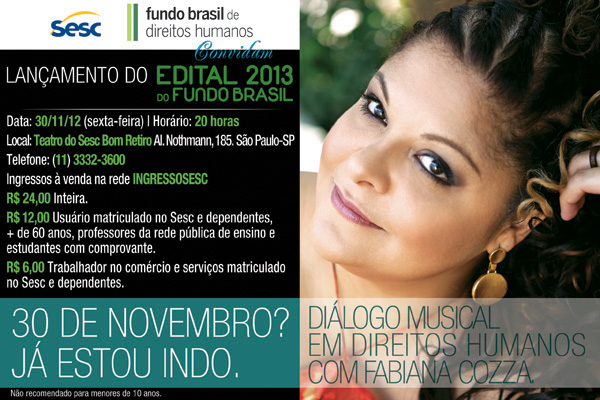 Edital Anual 2013 será lançado no próximo dia 30 de novembro