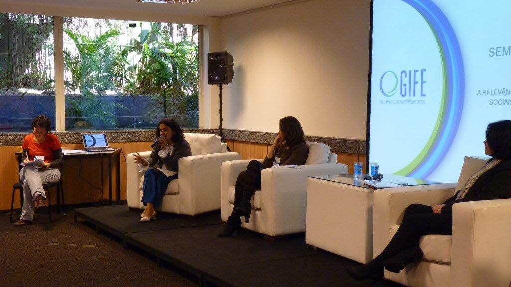 Seminário Gife debate a importância de investidores sociais independentes