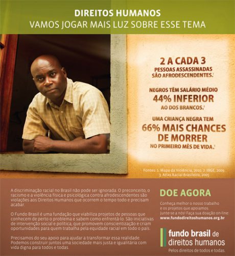 Campanha alerta sobre violações