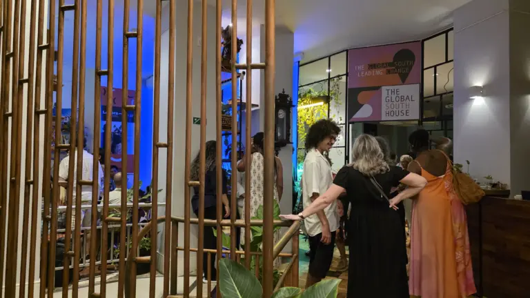 Global South House inaugurated its space in Belém promoting debates about the flows of funding for initiatives of promotion of climate justice in the Global South. Picture: Mônica Nóbrega/ Brazil Fund Collection