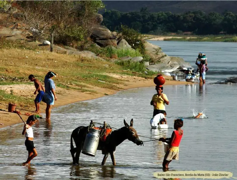 foto da exposição “Riqueza presente, herança futura: o vai e vem do Velho Chico entre a Caatinga e o Cerrado”, que retrata populações tradicionais