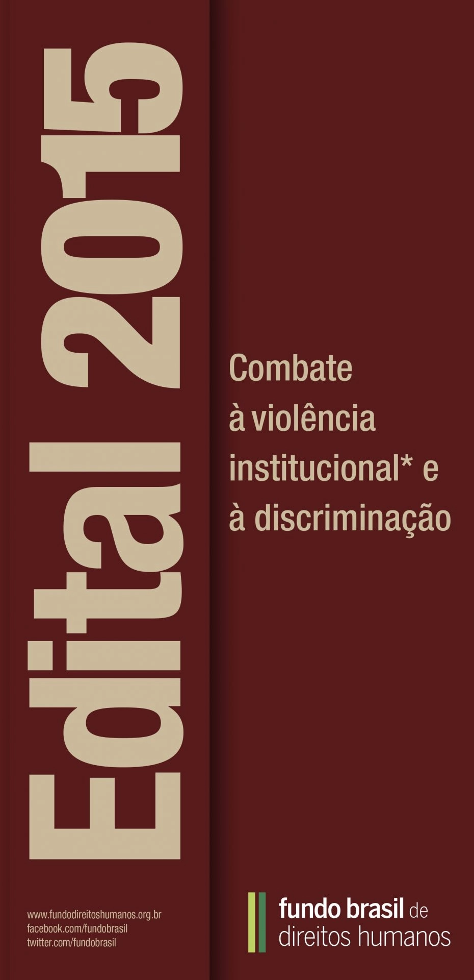 2015 Annual Call  – Fighting Institutional Violence and Discrimination