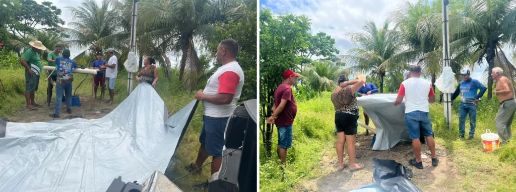 Fotos: Associação Comunitária Quilombola de Pitombeira