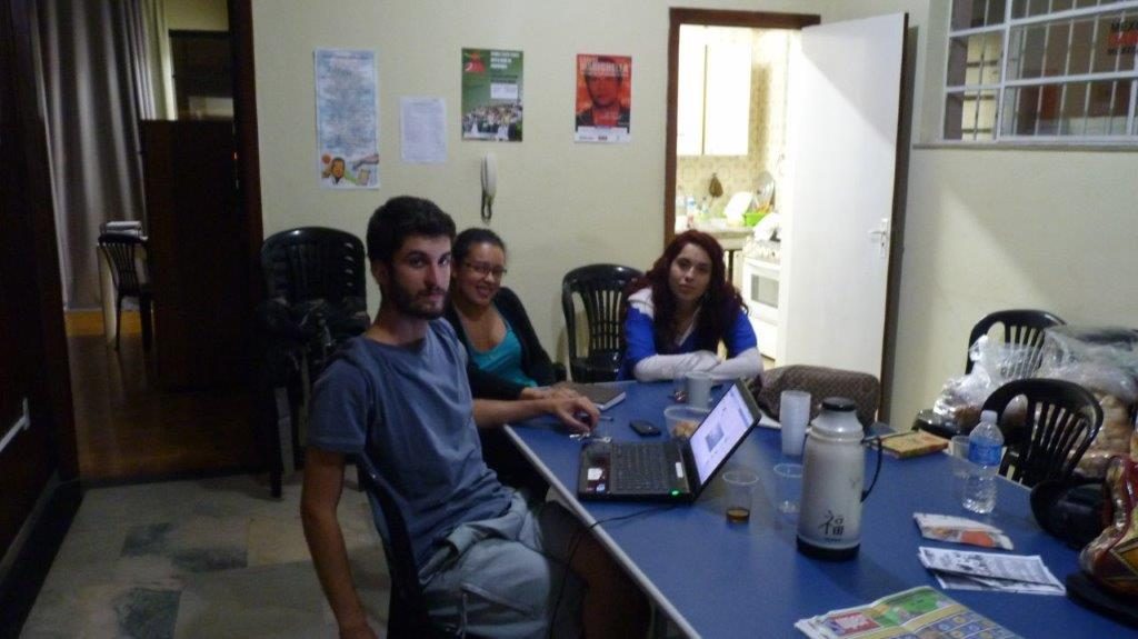 2013 - Visit to Popular Committee of those Affected by the World Cup – Belo Horizonte / Minas Gerais