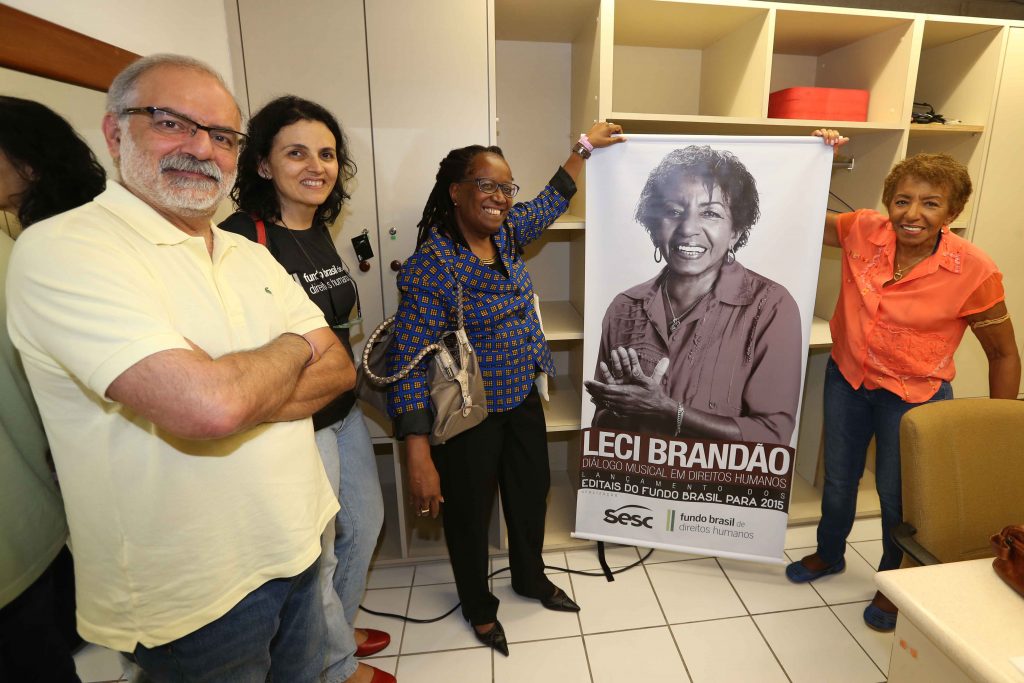 2014 - Musical Dialogues - Leci Brandão - Launch of Calls for Proposals (São Paulo)