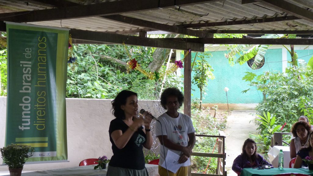 Supported projects are introduced at the Sacopã Quilombo (Rio de Janeiro)