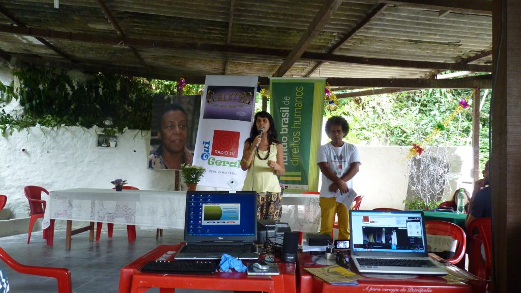 Supported projects are introduced at the Sacopã Quilombo (Rio de Janeiro)